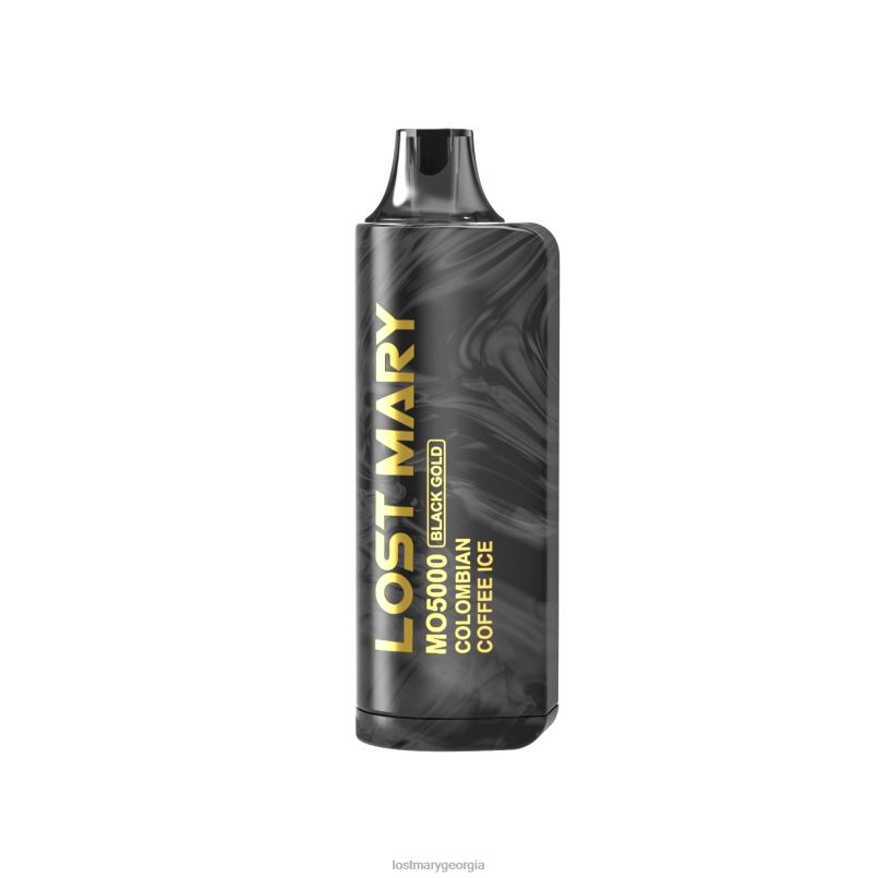 MO5000 Black Gold Disposable 10mL LNL4R2 - LOST MARY vape Georgia - LOST MARY Colombian Coffee