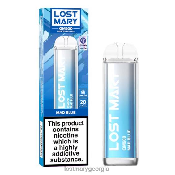 F4XTN160 - LOST MARY vape flavours - Mad Blue LOST MARY QM600 Disposable Vape