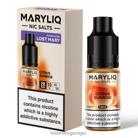 F4XTN210 - LOST MARY vape flavours - Citrus LOST MARY MARYLIQ Nic Salts - 10ml