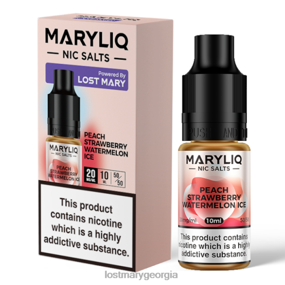 F4XTN213 - LOST MARY flavours - Peach LOST MARY MARYLIQ Nic Salts - 10ml