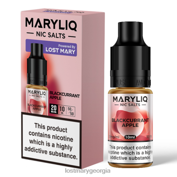 F4XTN221 - LOST MARY vape price - Blackcurrant LOST MARY MARYLIQ Nic Salts - 10ml