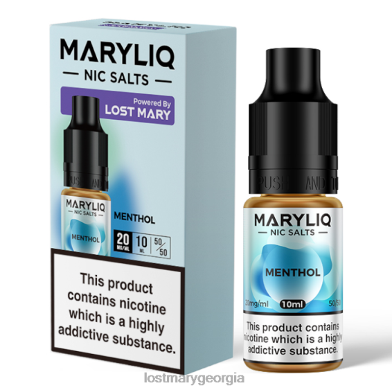 F4XTN223 - LOST MARY flavours - Menthol LOST MARY MARYLIQ Nic Salts - 10ml