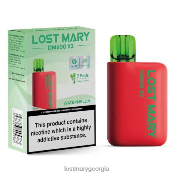F4XTN200 - LOST MARY vape flavours - Watermelon LOST MARY DM600 X2 Disposable Vape